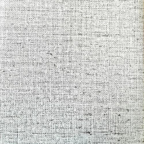 Papier peint gris clair en lin MyFun 45x1000cm adhésif et repositionnable