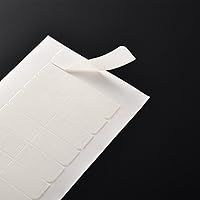 Vista 6 de TecUnite 180 pestañas de cinta de extensión de cabello blanco a granel de doble cara fuerte cinta adhesiva para el cabello en extensión de extensión