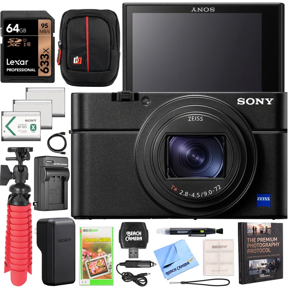 Amazon.com : Sony Cyber-Shot RX100 VII RX100M7 Premium Compact