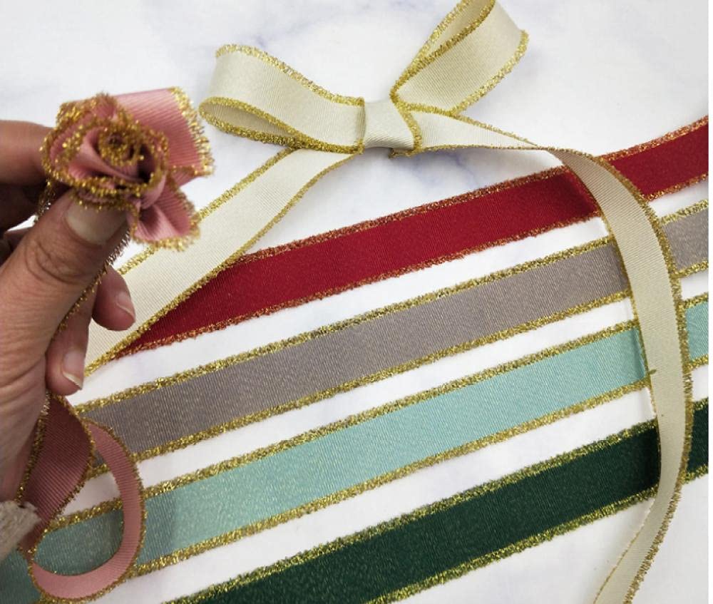 Ribbons For Gift Wrapping Ribbon For Fabric Satin Ribbons Ciasto Pieczone Kwiaty Prezent Złoto Sword Wstążka Handmade Diy Bow Hair Akcesoria Materiał Festiwal Dekoracja Wstążka-Różowa Szerokość 1,5 Cm