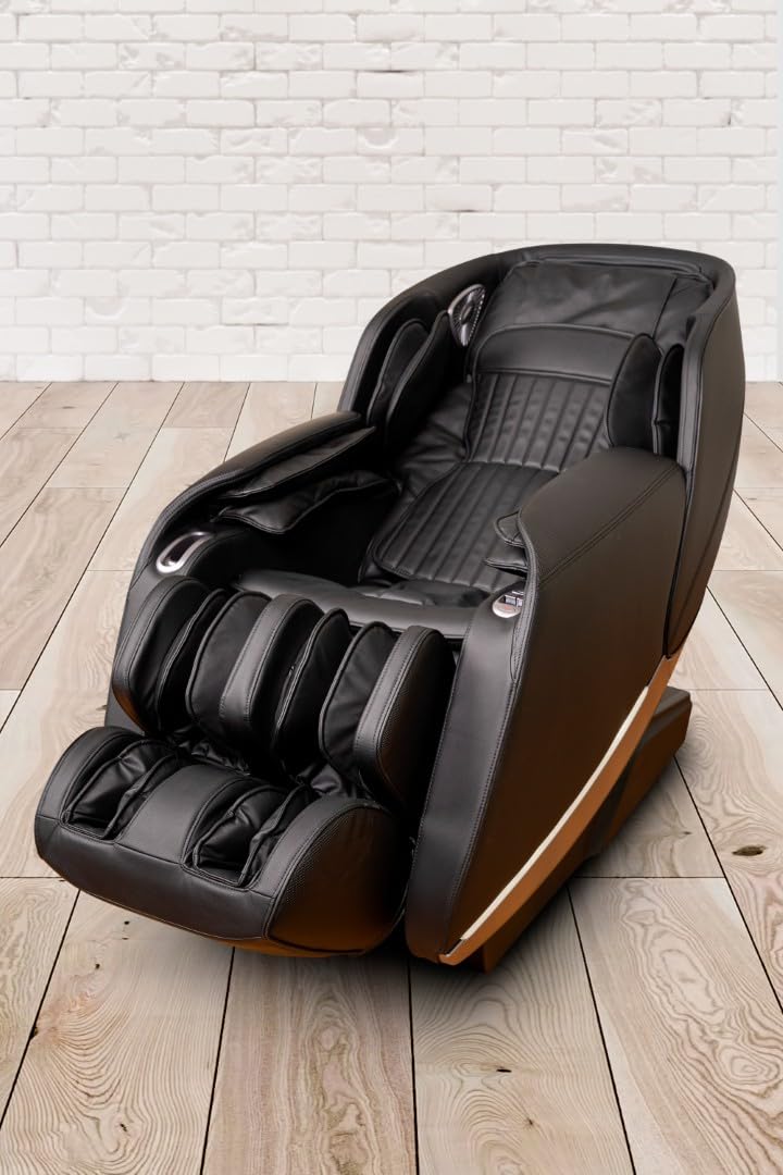 Sillón de masaje Active II con shiatsu y amasaje, 6 tipos de masaje, función de calefacción, presión de aire, gravedad cera, Bluetooth, control por voz