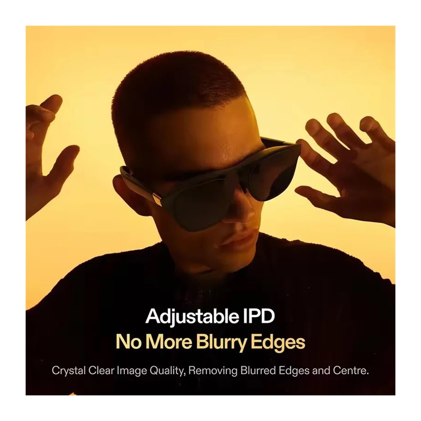 Gafas Inteligentes de Realidad Aumentada con Pantalla HD de 4,77", 3DoF, Efecto de Vuelo Espacial, 3D Real, compatibles con iPhone, Mac, Switch, PS5, Juegos y Cine Privado. ¡Nuevas!