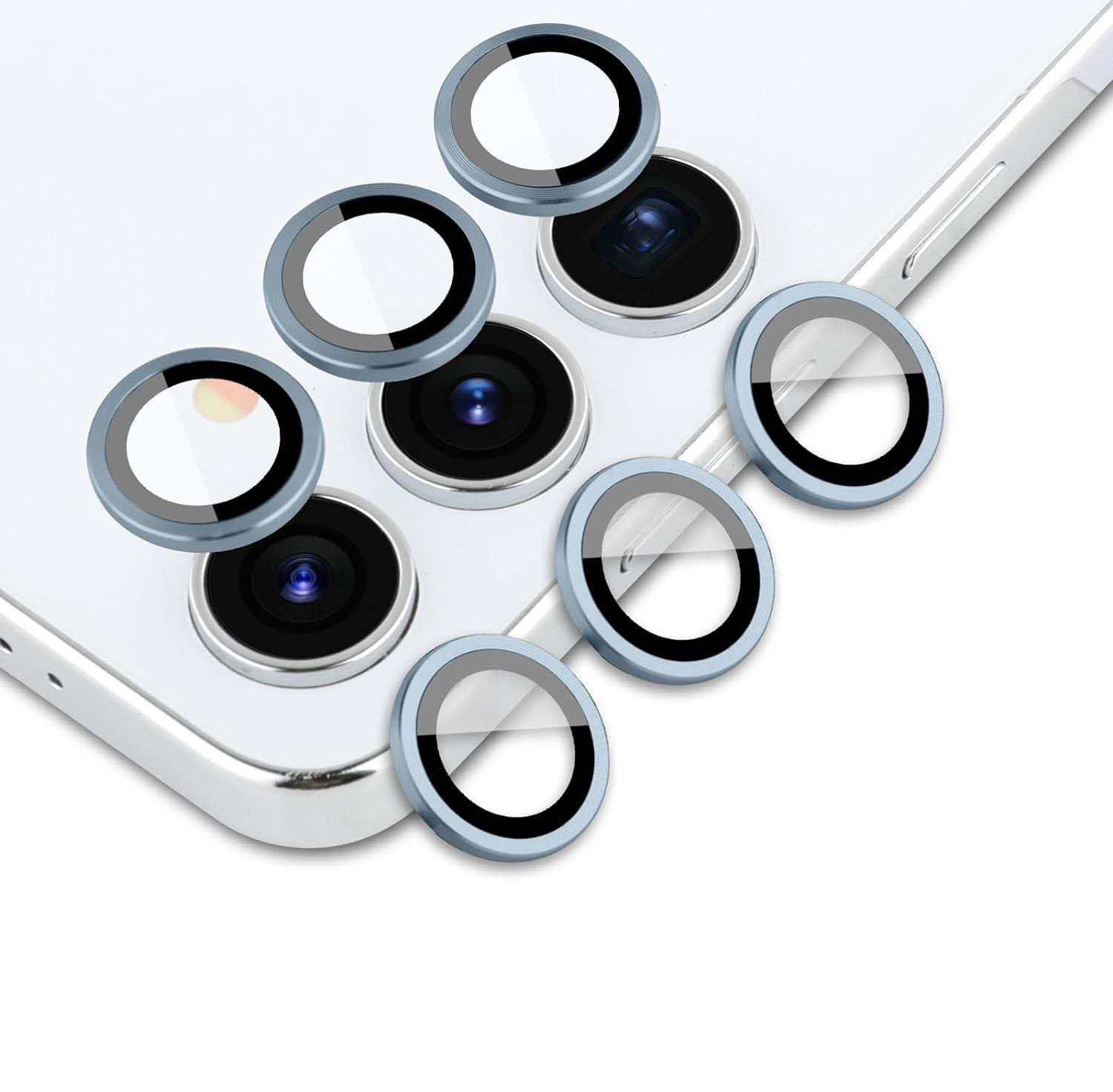 MAYBAL® Camera Lens Protector Compatible For Samsung Galaxy S24 Plus, Individual Lens Protectors, Scratch-Resistant | Case Friendly | Ultra-Thin Tempered Glass with Aluminum Edging Camera Lens Protector for Samsung Galaxy S24 Plus -Sierra Blue (B0CVVYVV3K) Amazon Price History, Amazon Price Tracker