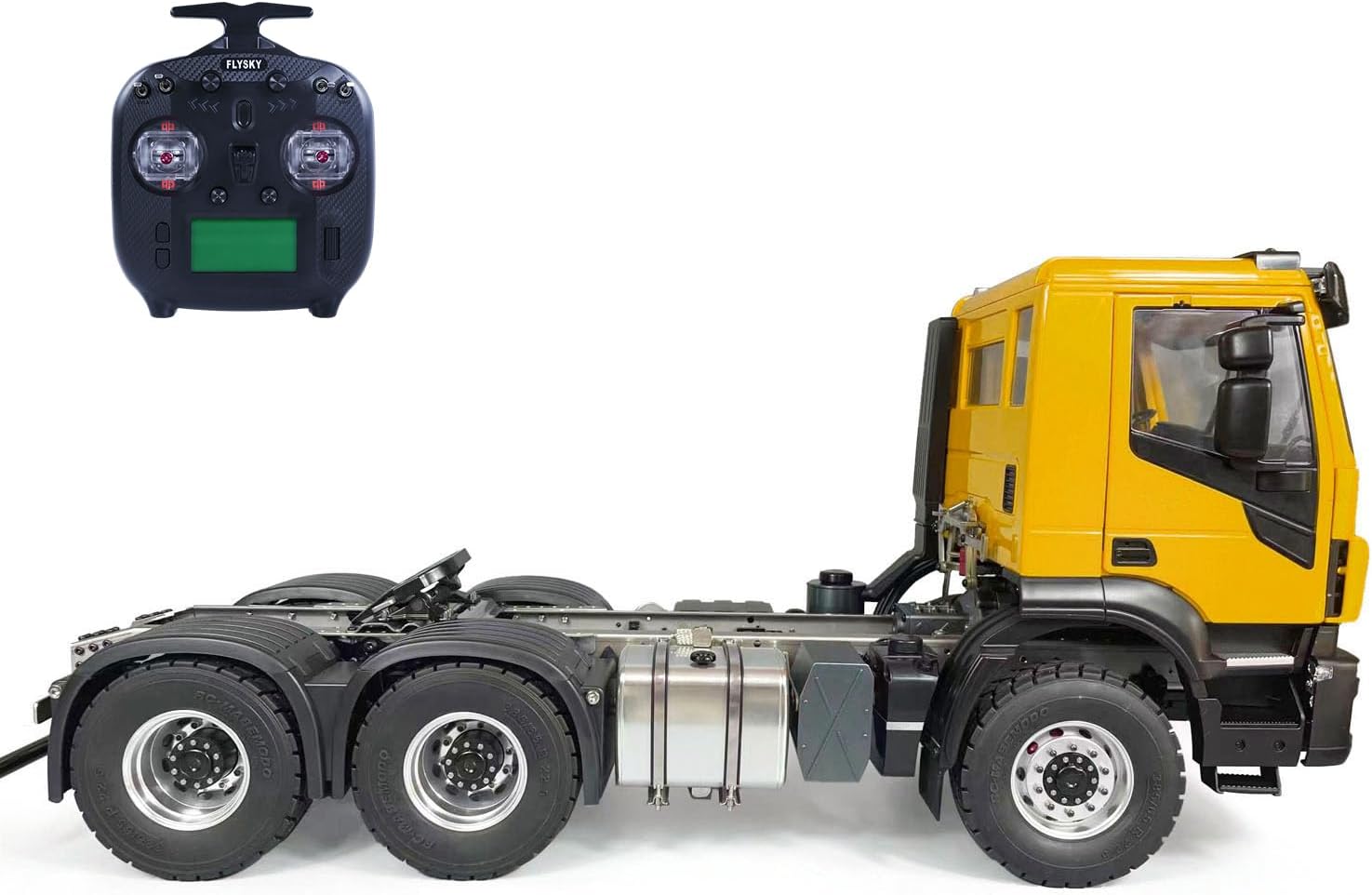 TOUCAN RC HOBBY 1/14 6X6 RC Tractor Truck 2 Speed Transmission Radio Control Car Sounds Lights