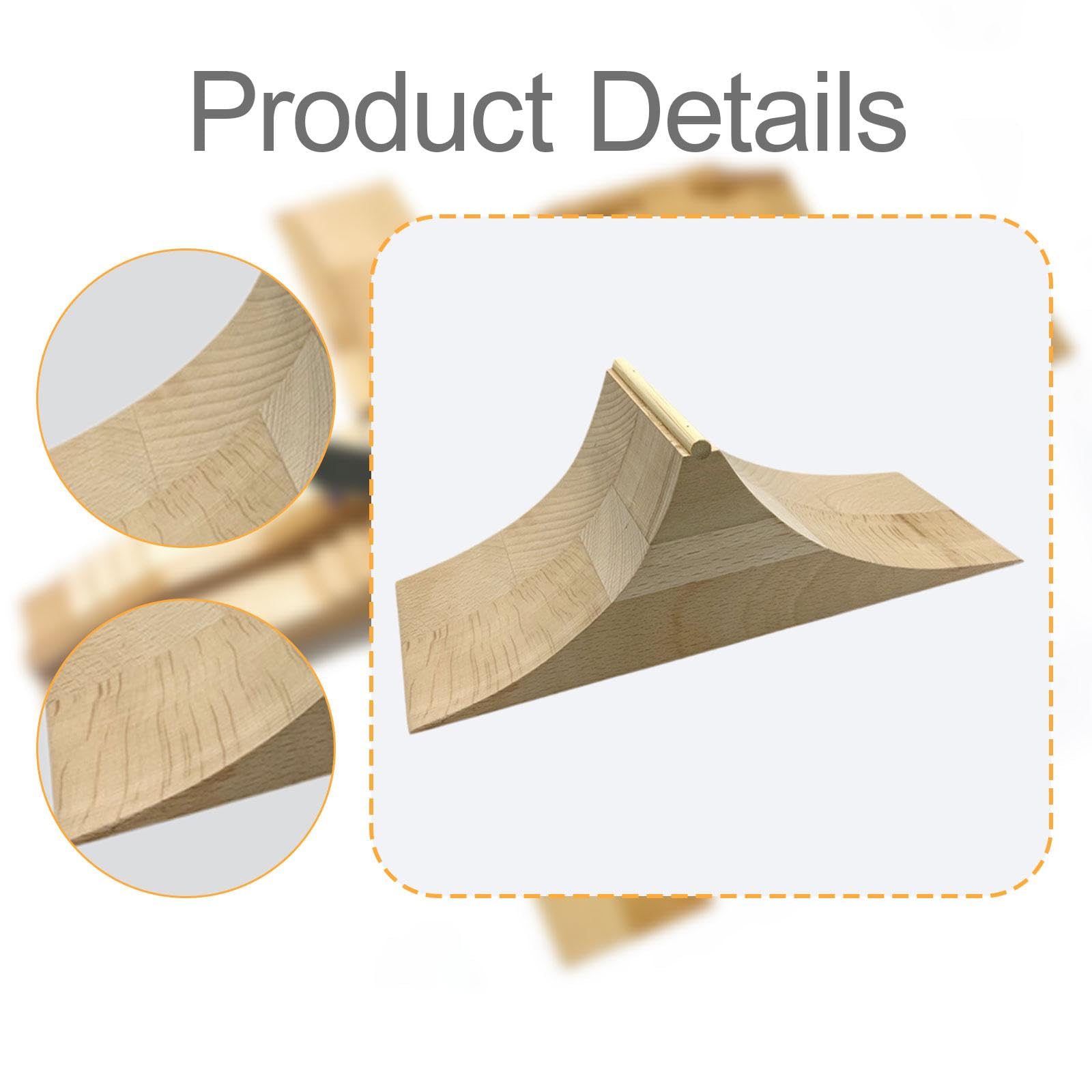 Rampe de planche à roulettes en bois multifonctionnelle pour enfants, Style D