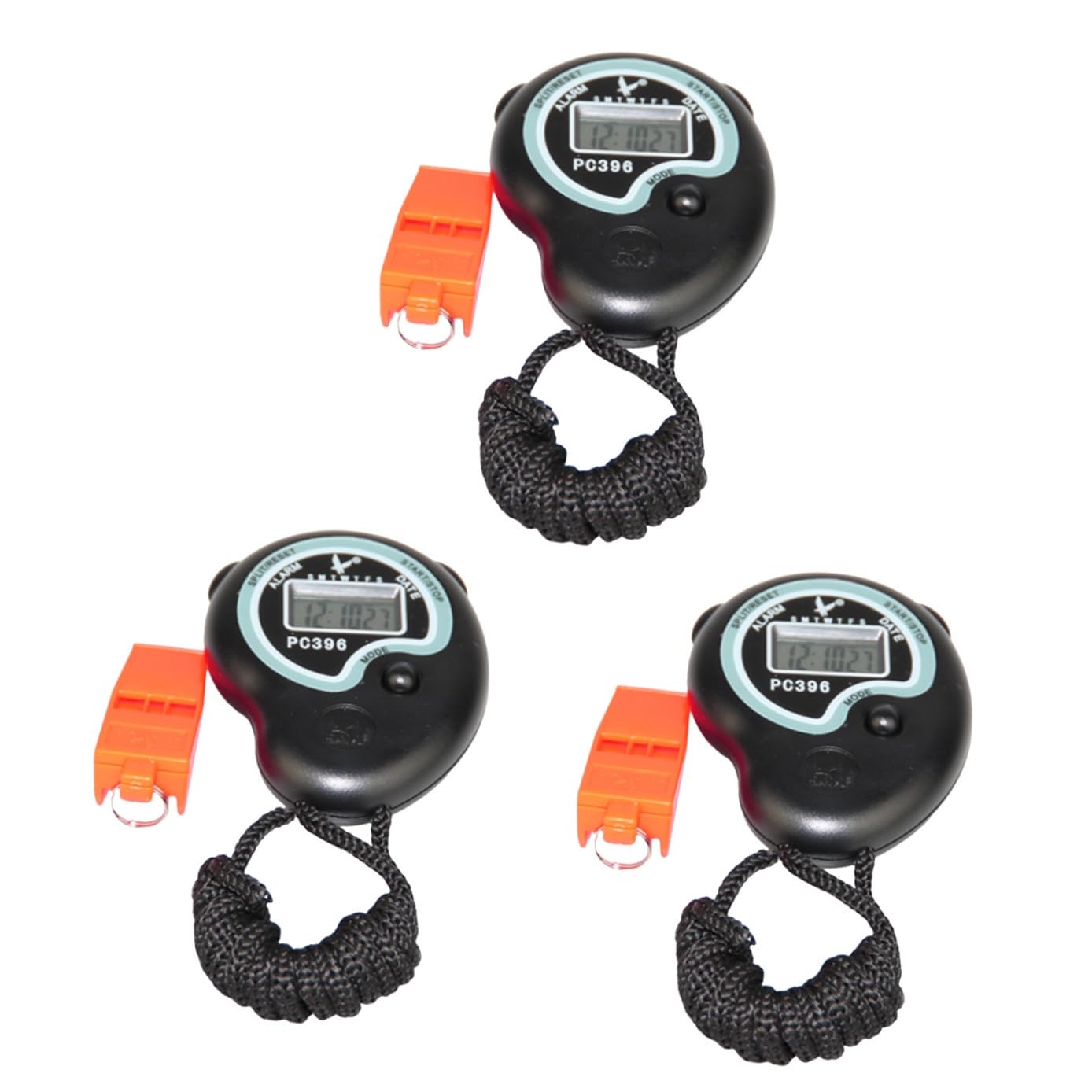 UKCOCO 3 Set Cronometro Sportivo con Completo per Corsa e Allenamento Resistente All e Design Ergonomico per Sportivi e Allenatori