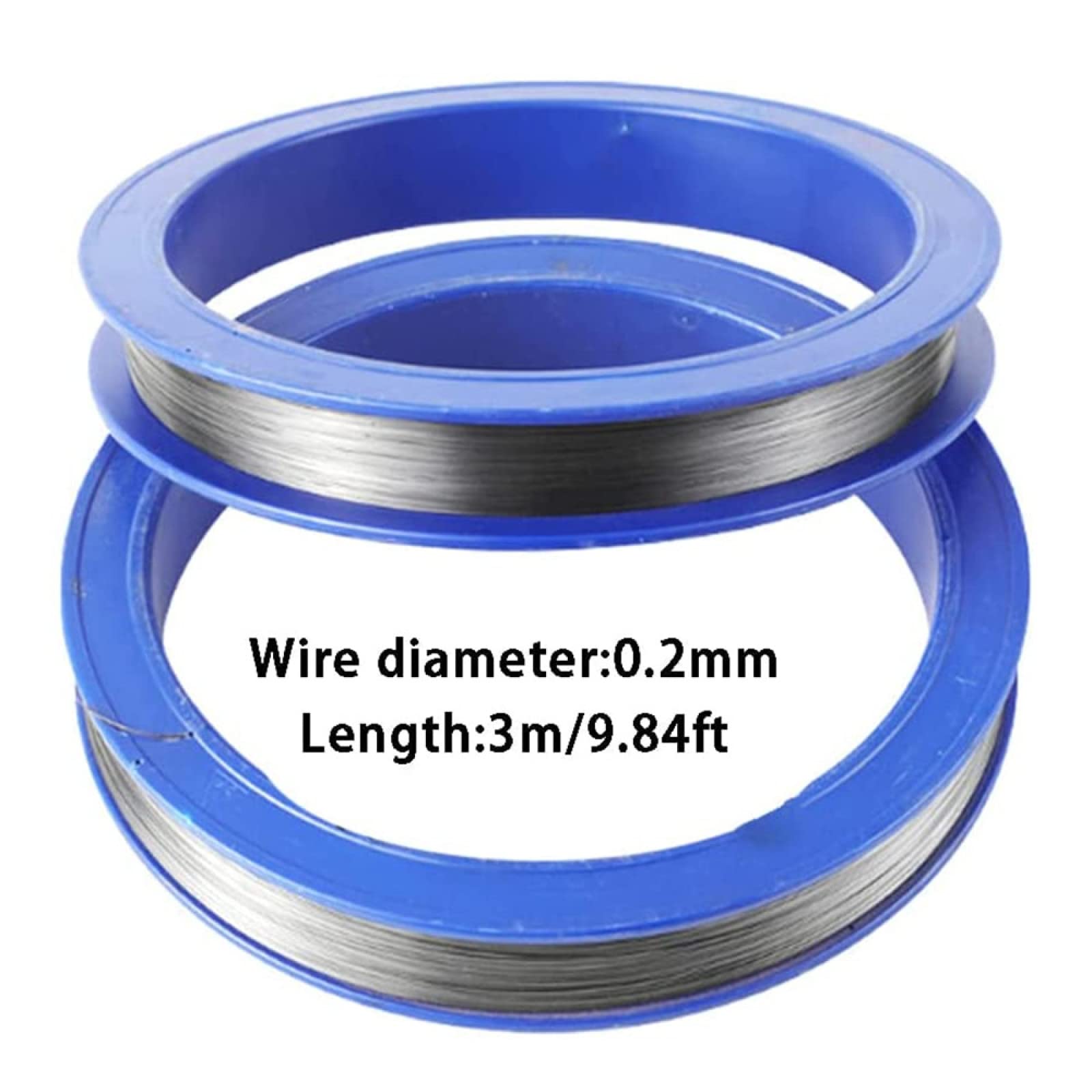 Länge 3 m/9.84 ft, Molybdändraht, hochreiner Molybdändraht, elektrostatischer Elektret Molybdändraht, Durchmesser (0.25mm)