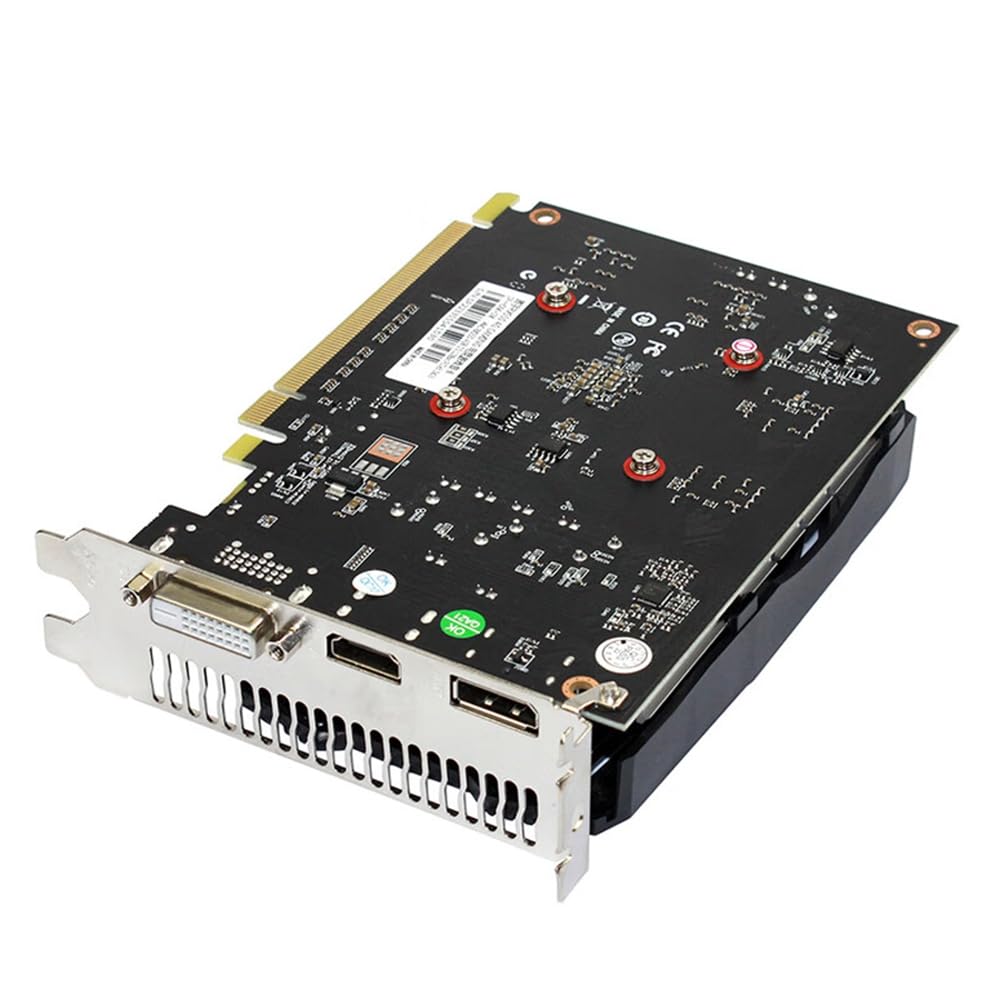 RX550 4GB GPU GDDR5 14nm para PC de Escritorio Juegos Video Oficina Tarjeta Gráfica 128bit RX 550 Componentes de Computadora
