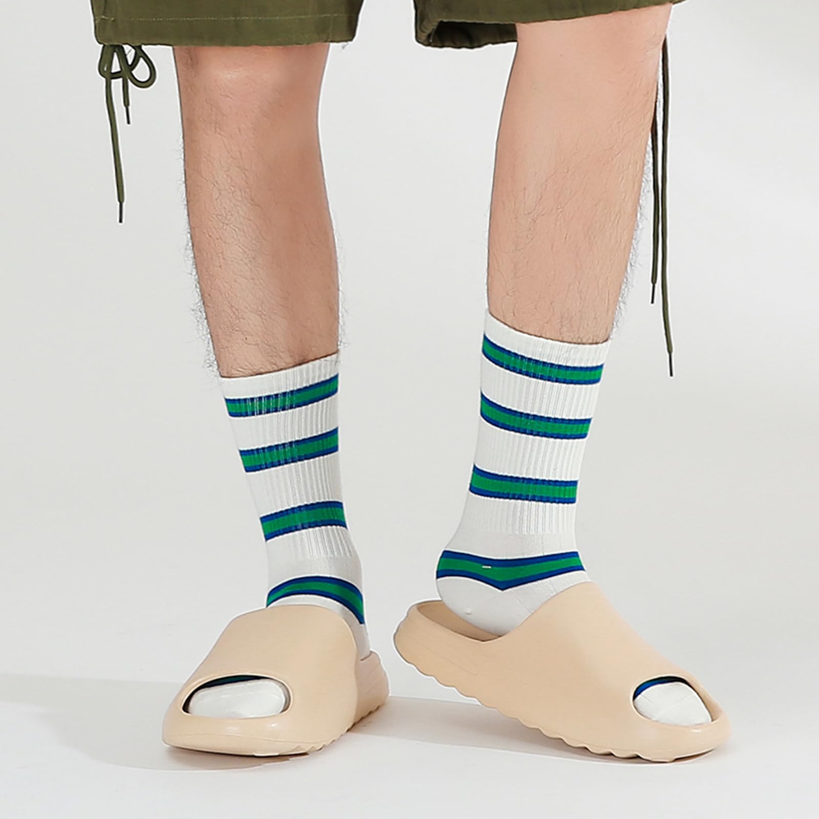 Rumkok Slides Donna Uomo, Estive Mare In Gomma Antiscivolo Slippers, Suola Spessa Piscina Scarpe Ciabatte