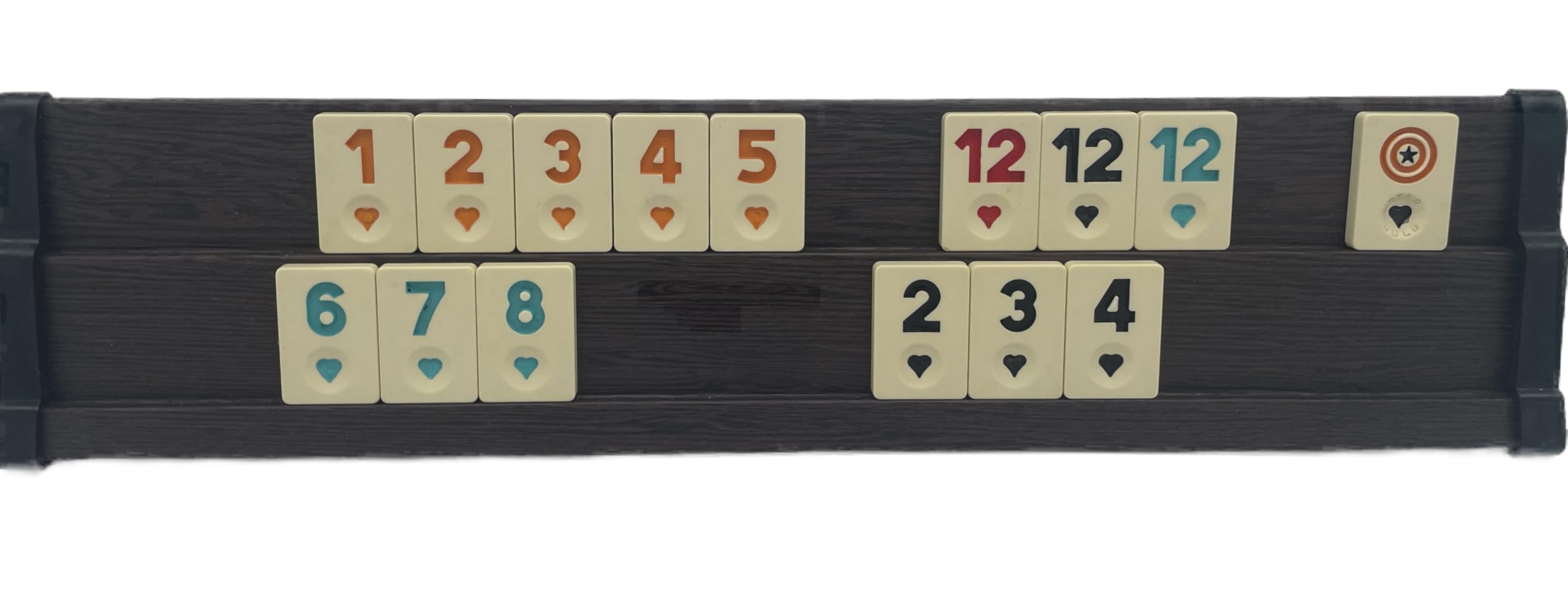 Steinberg Premium Rummy - Juego de mesa de madera (hasta 6 jugadores)