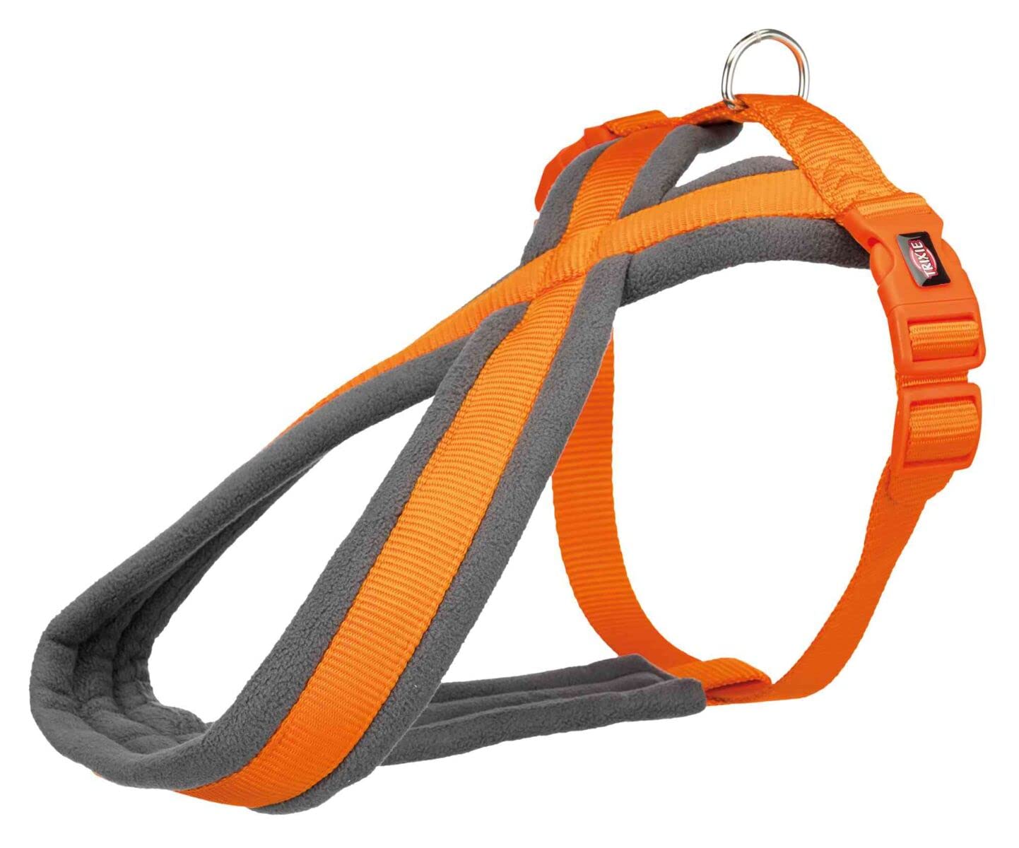 Trixie Premium Touring Harness for Dogs, Adjustable No Pull Dog Belt, Soft Padded & Breathable Pet Harness, Papaya (L, 60–100 cm) (B0B4NQ9FR6) Amazon Price History, Amazon Price Tracker