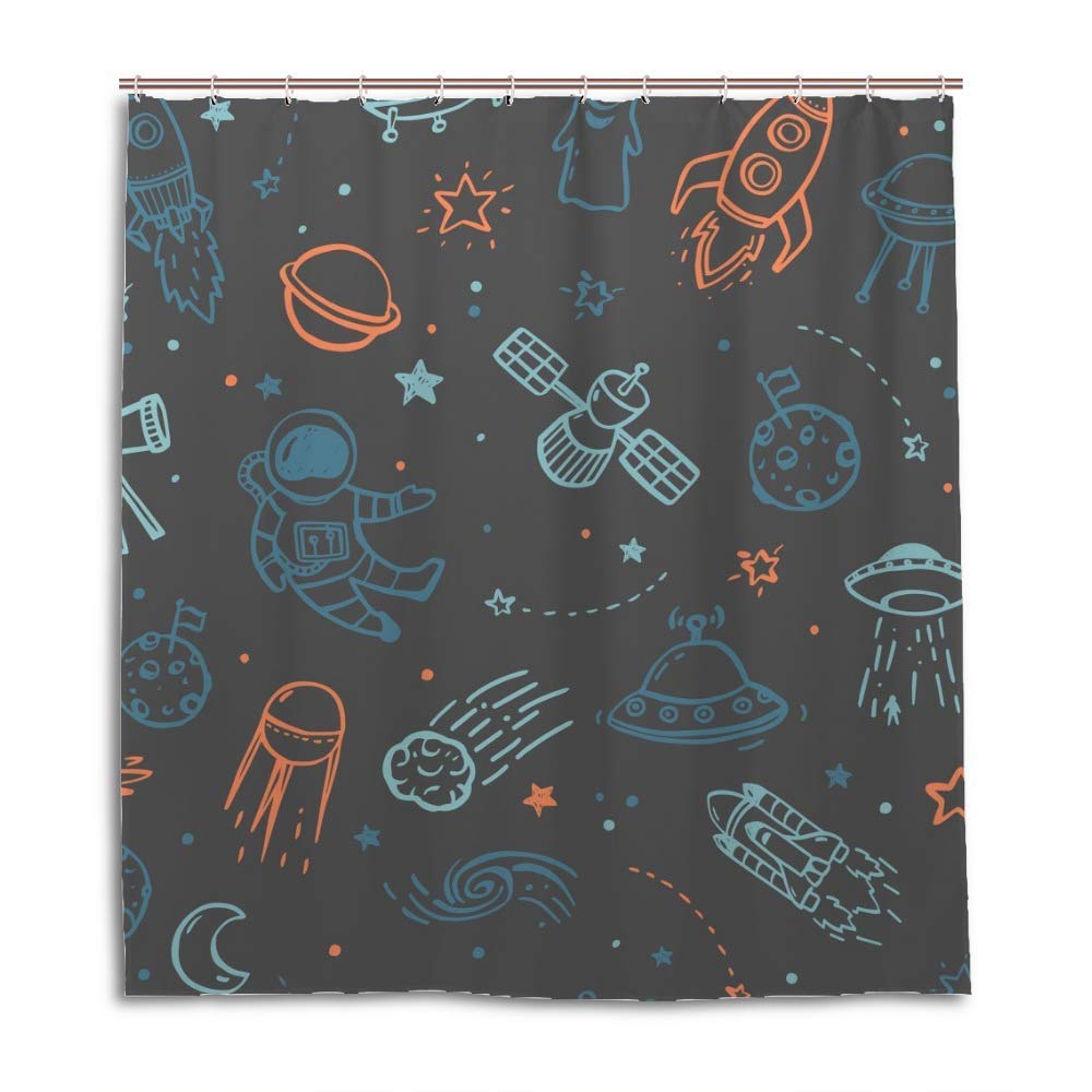 Rideau de douche en polyester CHEHONG haute qualité 183 cm