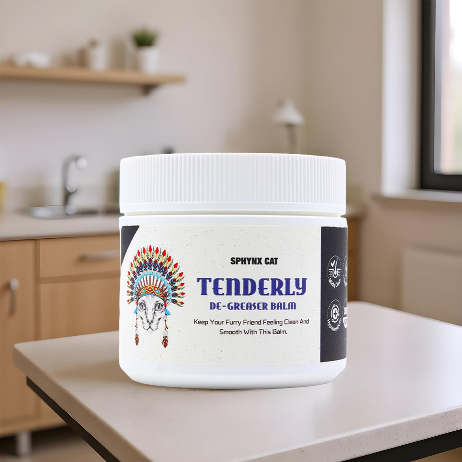 Gel detergente per il corpo per gatti – pulizia lenitiva della pelle per gatti, 500 g, sapone crema idratante per bambini gatti, cura quotidiana per nero, coda e orecchie, igiene del bagno