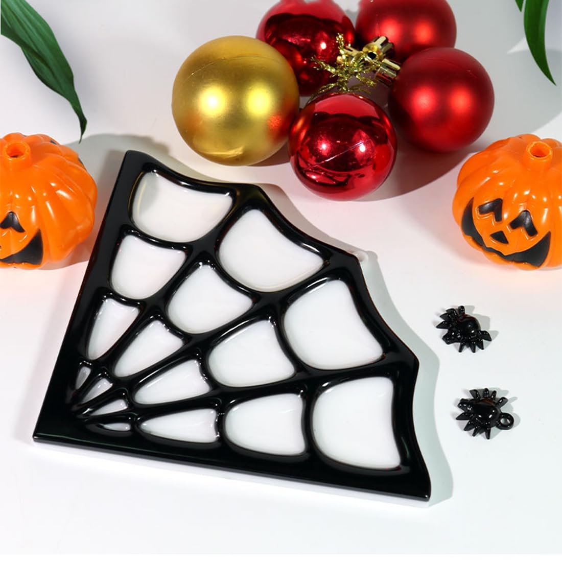 Amazon.co.jp: Voyyphixa ハロウィン風 シリコンモールド 蜘蛛の巣