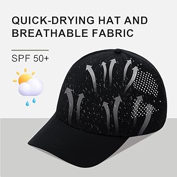 Oversize XXL Quick Dry Baseball Caps for Men, Mesh Snapback