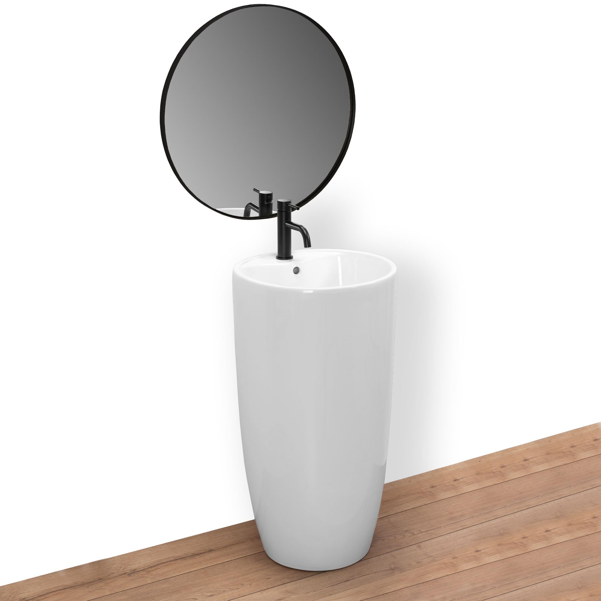 Lavabo De Pie Rea Anya Blanco