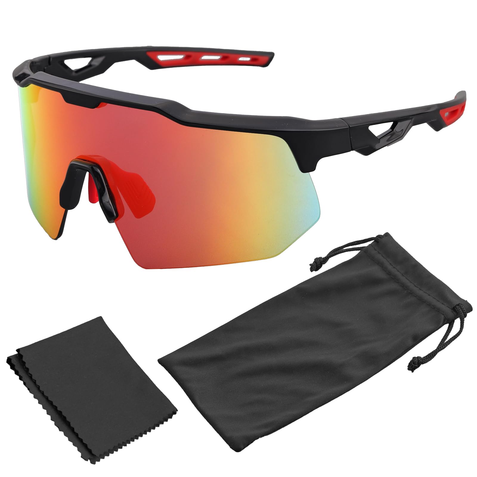COLFULINE Ultralight Cycling Sunglasses for Men Women, UV400 Protection