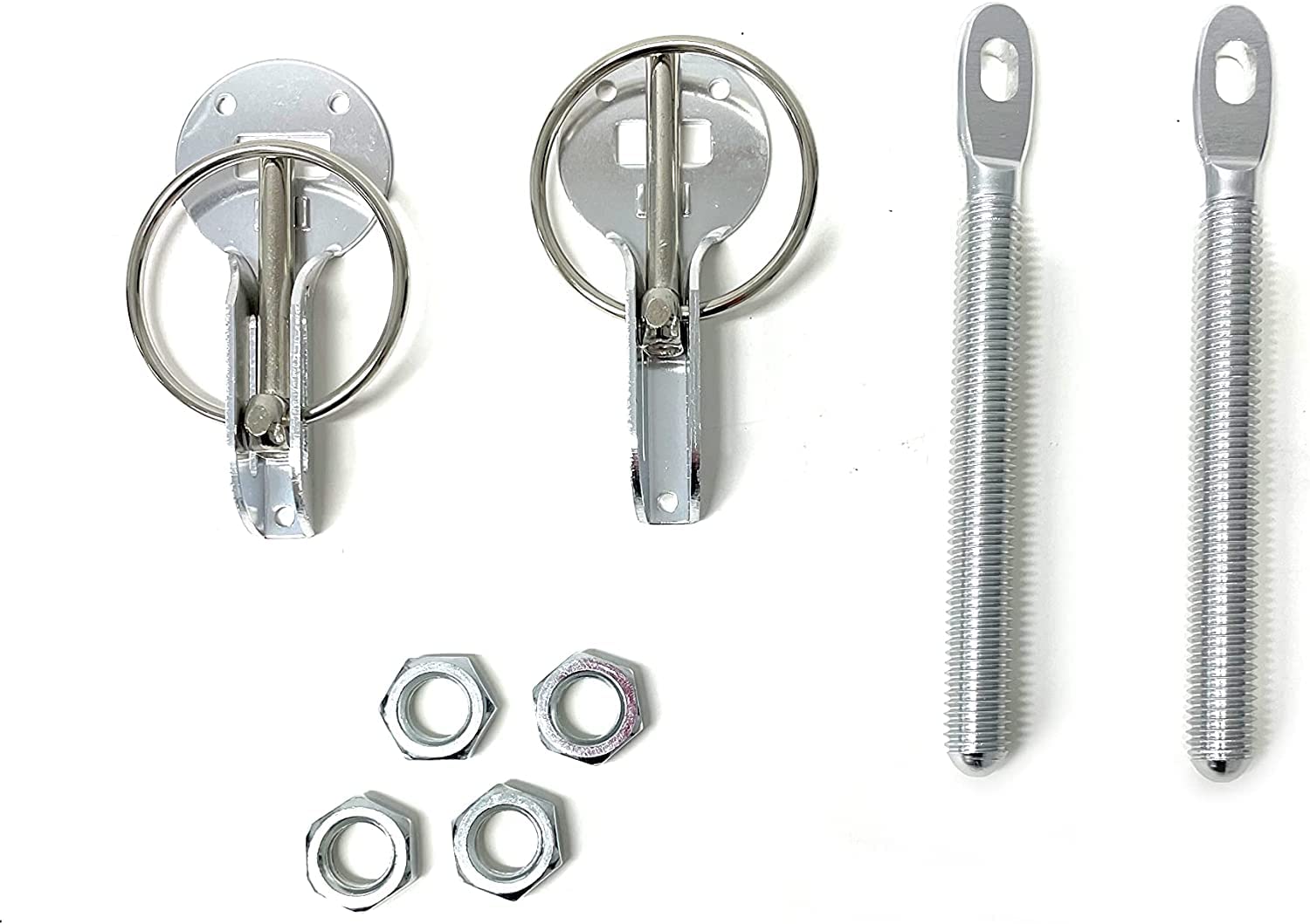 OCC MOTOR SPORT Argento Kit Chiusura Del Cofano Con Molla