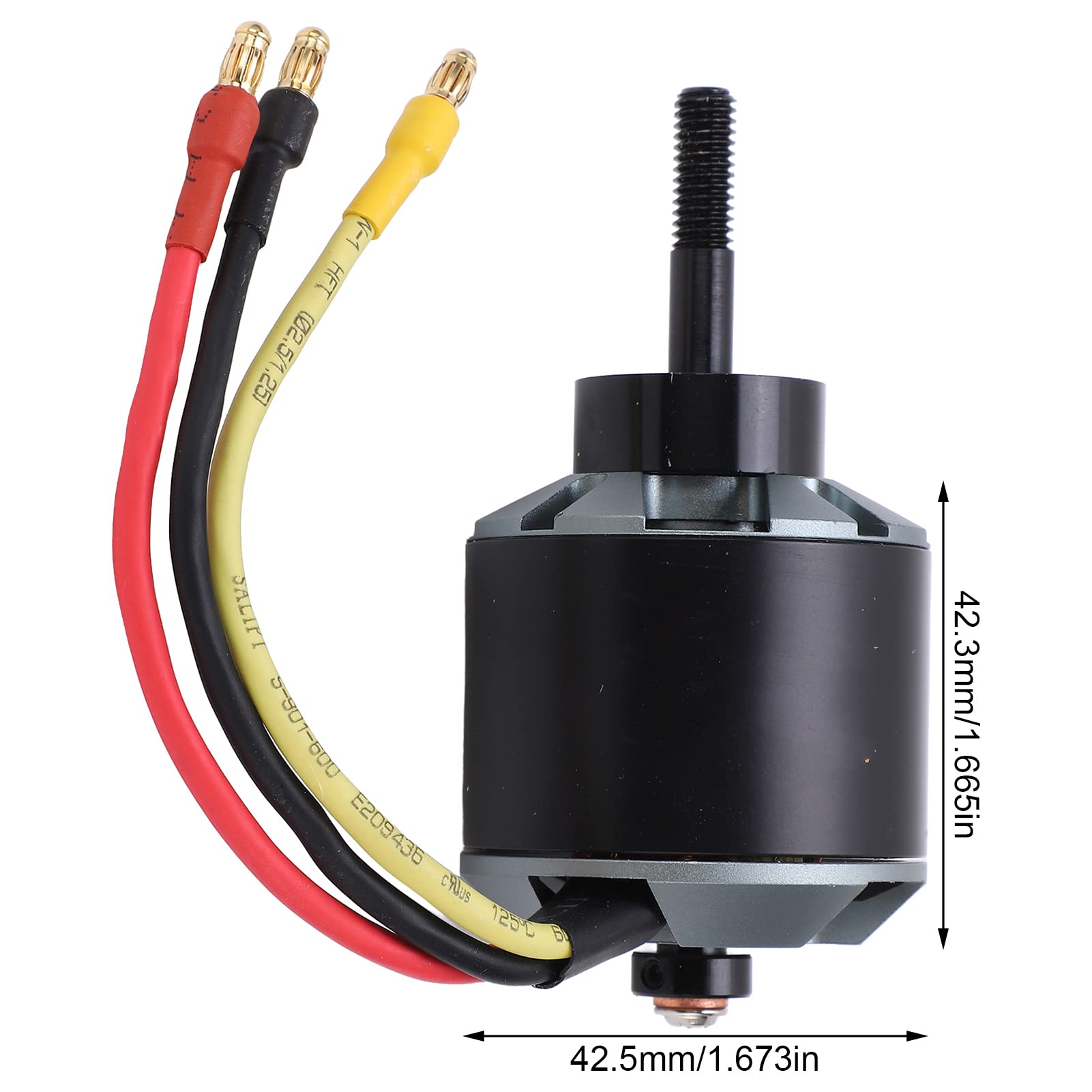 Fixed?Wing Brushless Motor,QA4220 4220?880KV Brushless Motor for Airplane Power for Brushless Moto for Motor Accessory