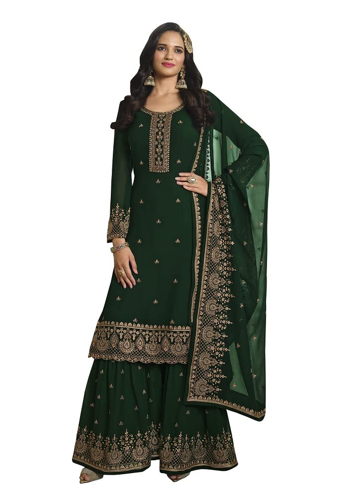 Ready to Wear Indian Pakistani Fashion Ethnic Wear Designer Straight Salwar Kameez Suit for Womens