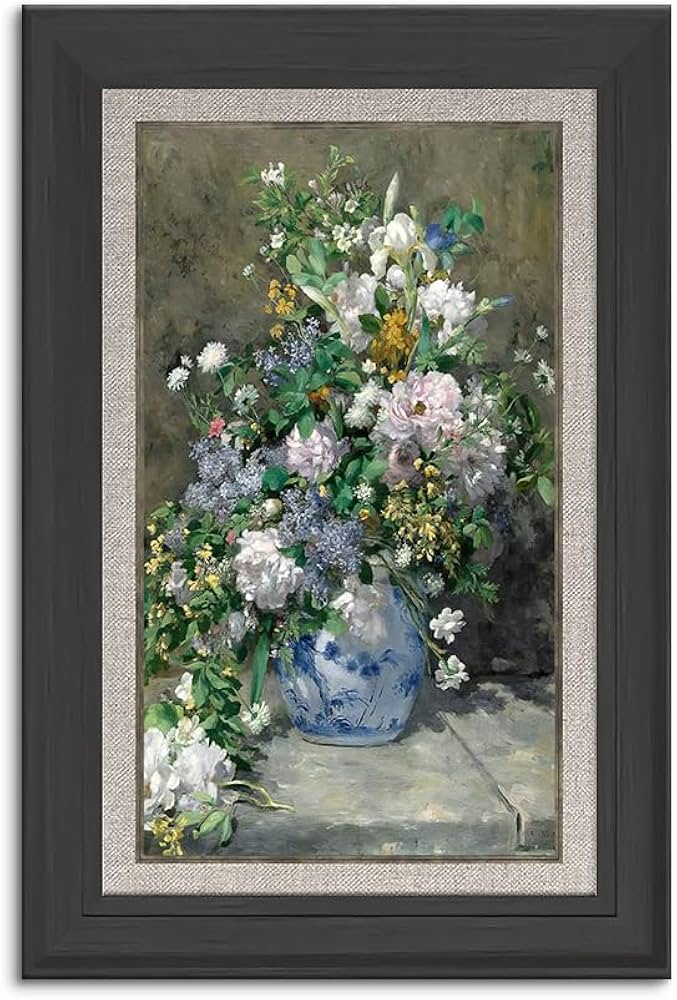 Amazon.co.jp: ルノワール［世界の名画コレクション］『春の花(春の