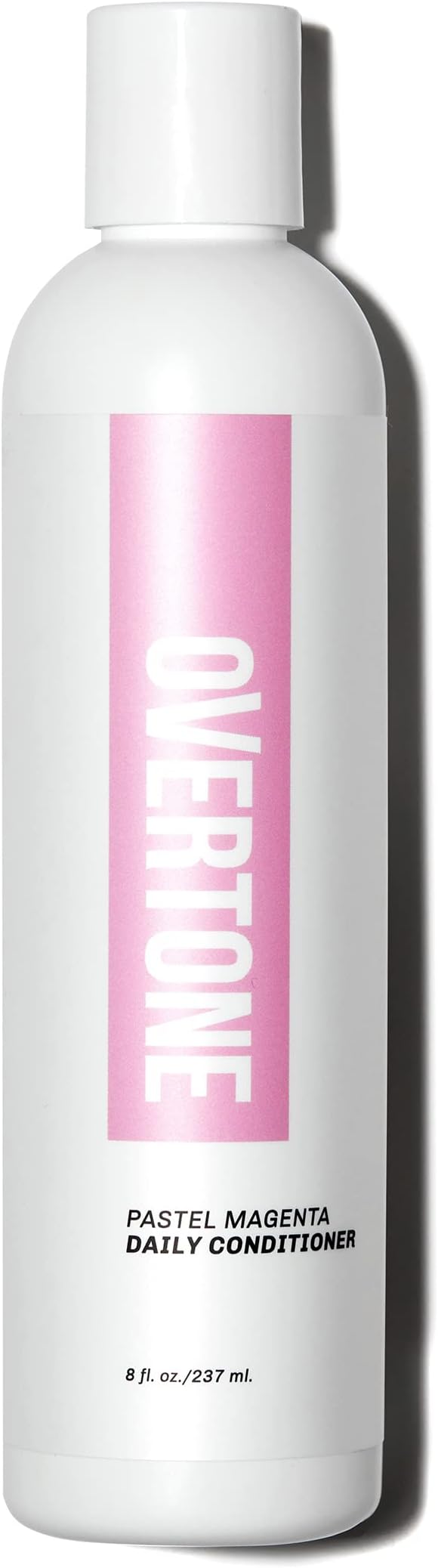 oVertone Daily Color Depositing Conditioner For All Hair Types: 8oz Temporary Coloring Conditioner w/Shea Butter & Coconut Oil, Refresh Color & Prevent Fading, Vegan & Cruelty-Free, Pastel Magenta