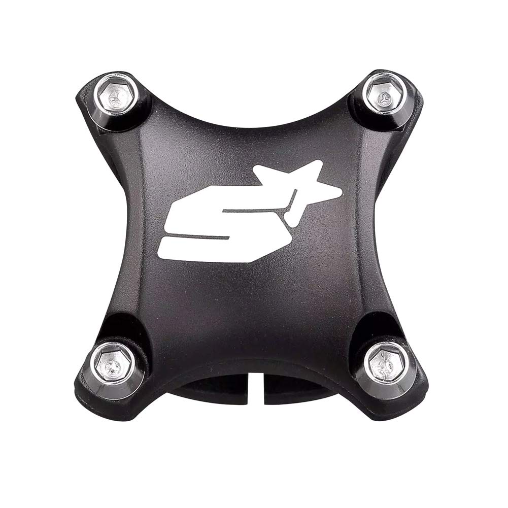 Spank Spike Race 2 Shot-Peen Anodized MTB Bicycle Stem (Black, 35mm), Lightweight and Strong Alloy Stem for Mountain Bike, Mountain Bike Stem Short Handlebar, Stem for Most Bicycle, Cycling - Image 2