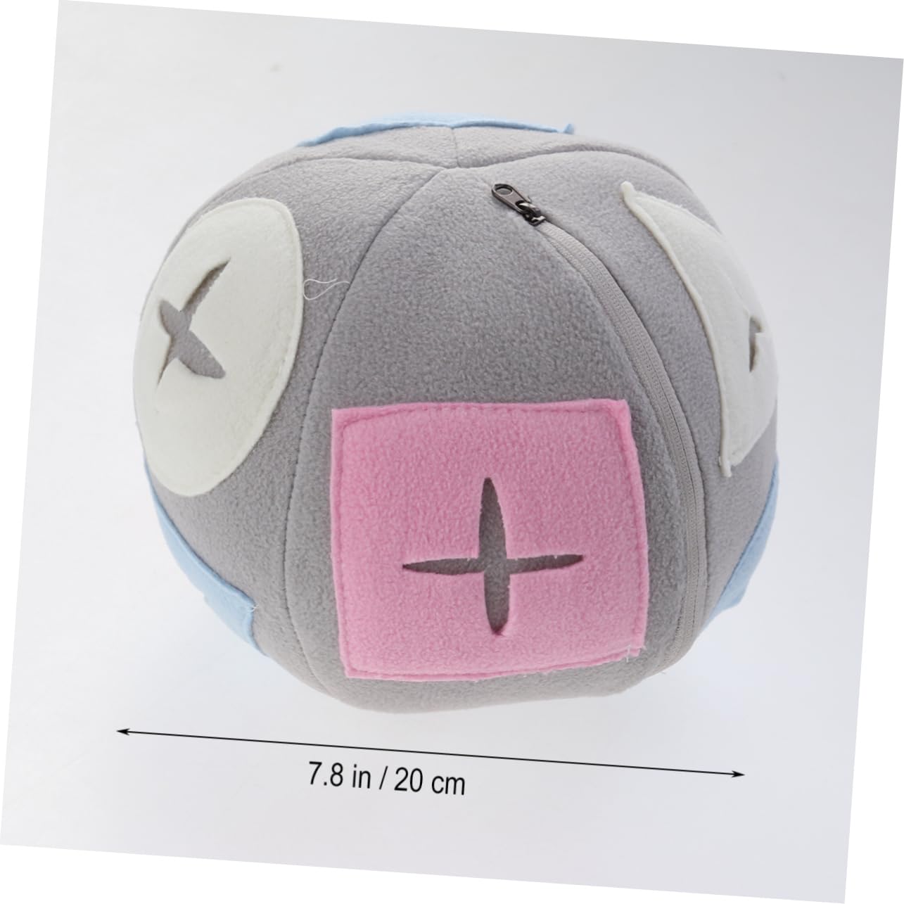 INOOMP Dispensador De Comida para Perros 2 Unidades 20 Cm Juguetes Interactivos para Entrenamiento Canino Material Polar Lavable A Máquina.