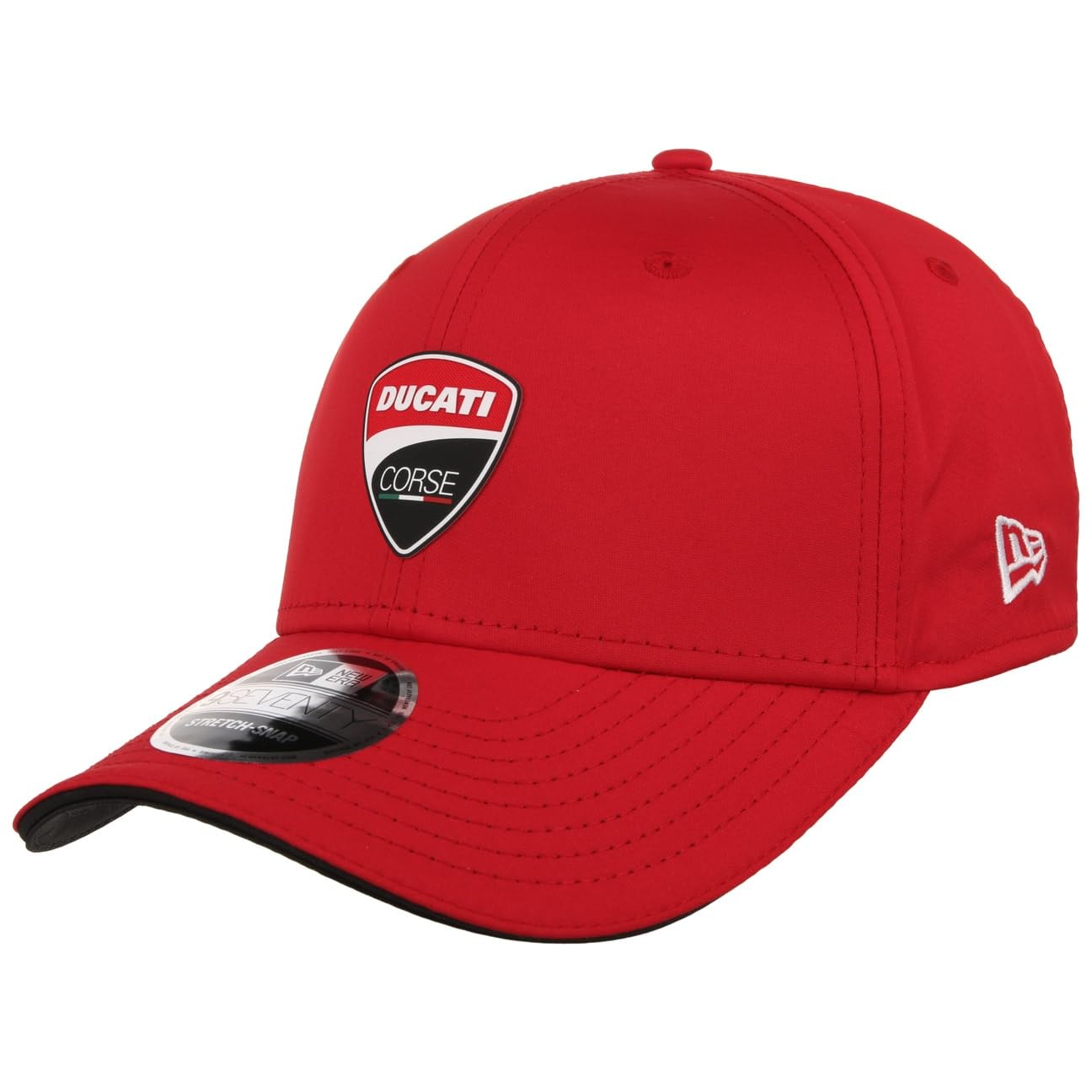New Era Men's Red Ducati Corse Logo Cap By