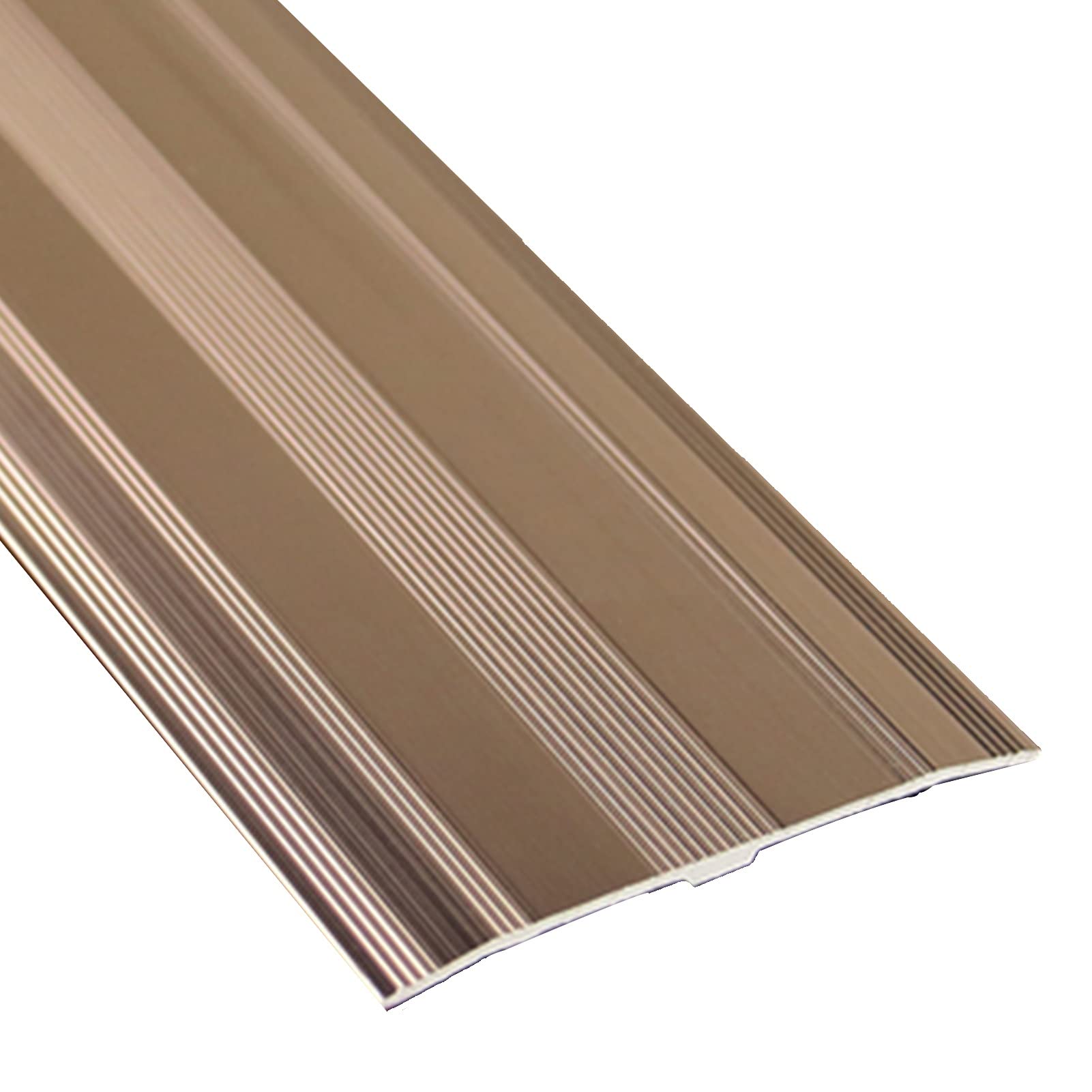 Floor Transition Strips, Aluminum Transition Strip for Laminate Vinyl Flooring Threshold Multicolor(Rose Gold)