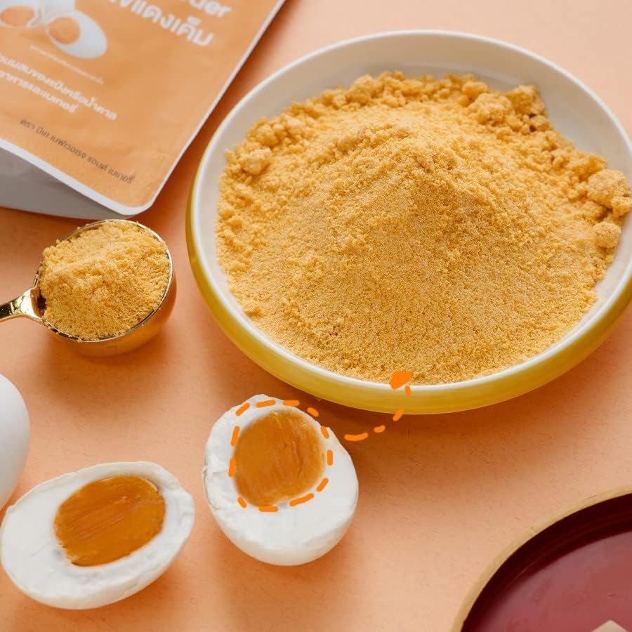 (Pack of 2 x 100g) Salted Egg Yolk Powder 100% For Bakery Premium Grade