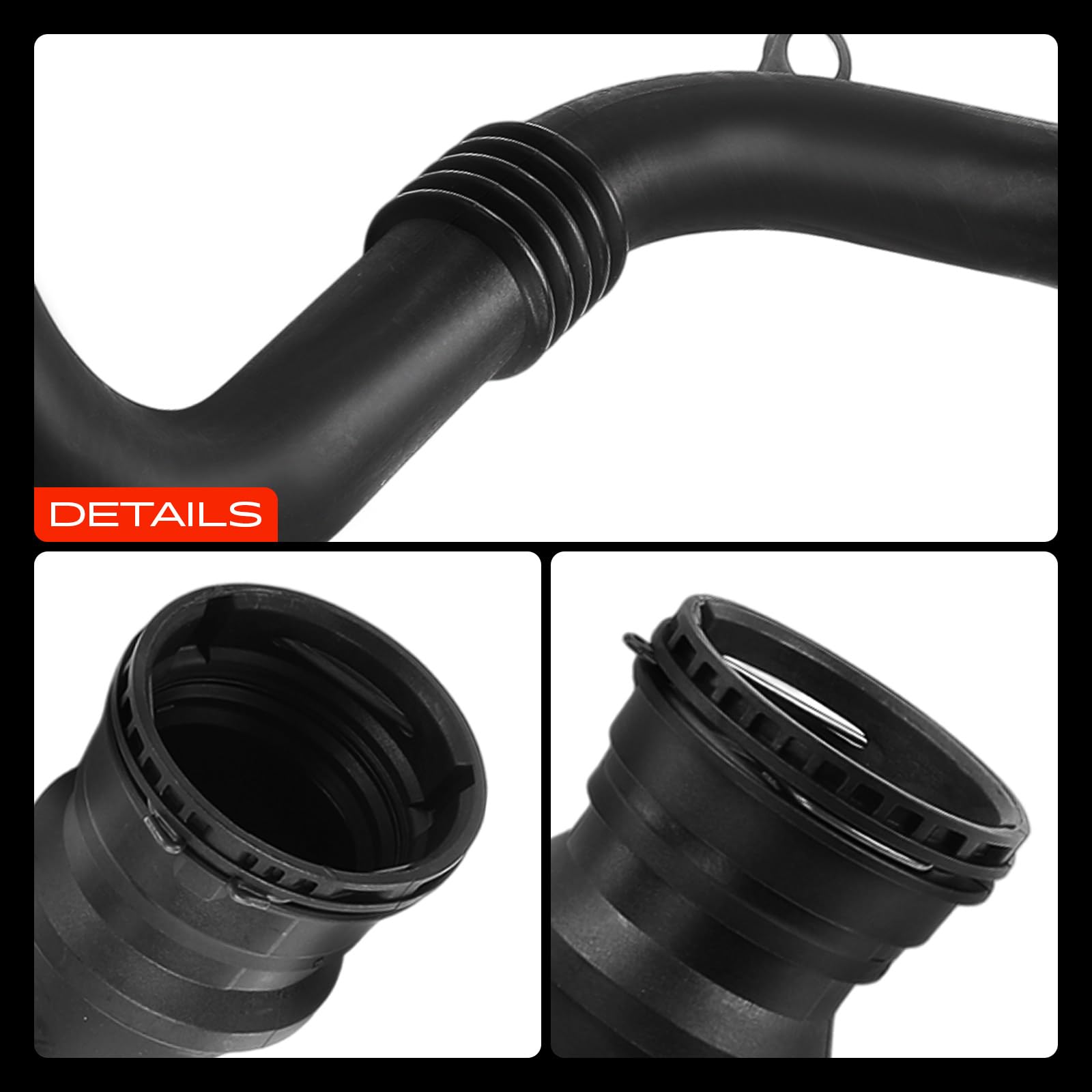 Frankberg Manguera de aire de sobrealimentación Intercooler después de la tubería Compatible con Fluence L3 Grand Scénic III JZ0/1 M.e.g.a.n.e CC EZ0/1 M.e.g.a.n.e III Coupé DZ0/1 Replace# 8200981498