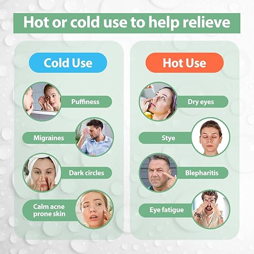 Miniatura 3 de NEWGO Paquete de máscara de ojos de gel y parches debajo de los ojos