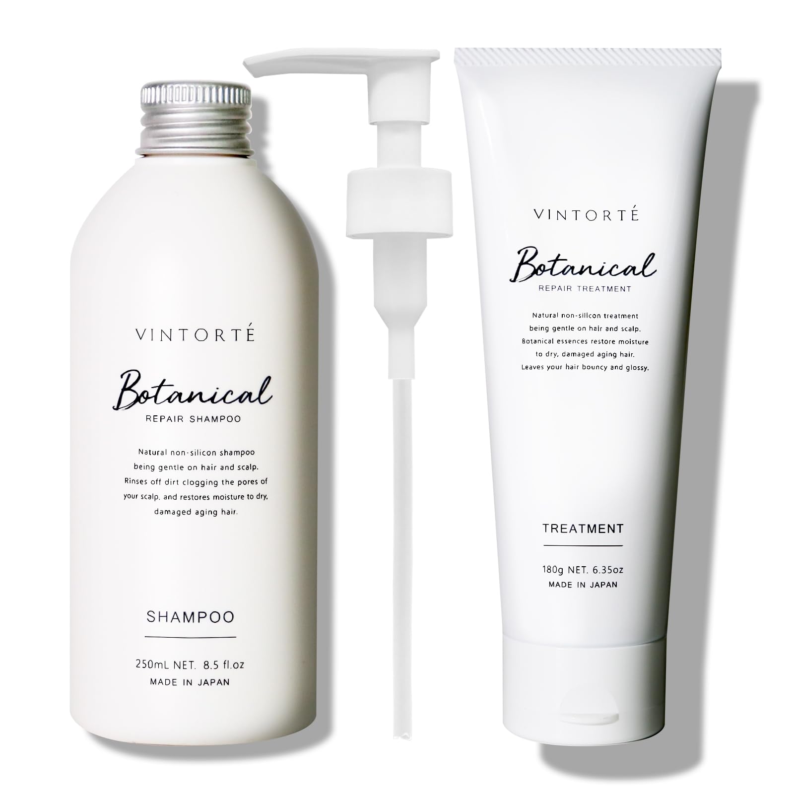 Amazon | VINTORTE ボタニカル リペア シャンプー トリートメント