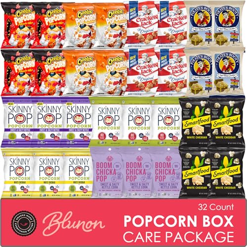 Popcorn Variety Pack - Snack Bag Assortment Care Package - Bulk S...