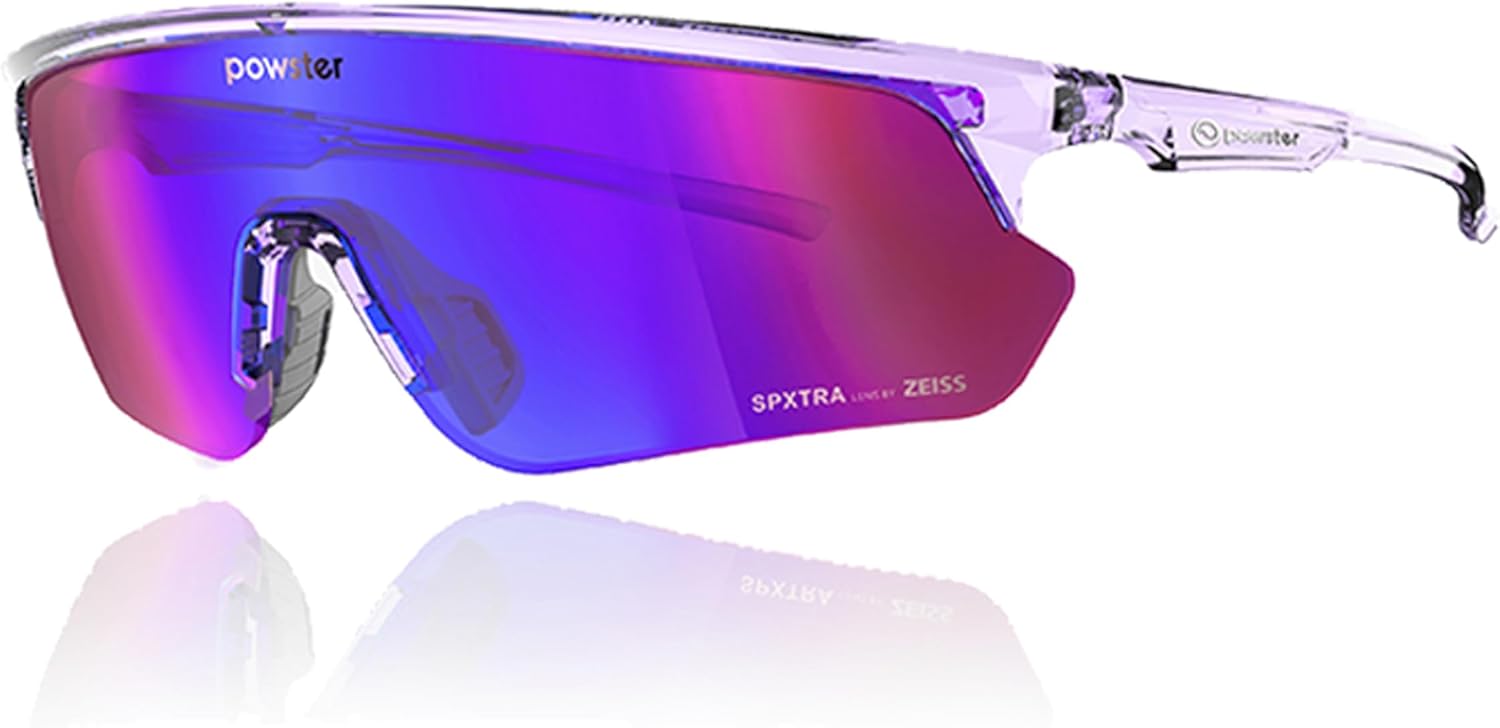 Powster Sport Sunglasses For Running Cycling Fishing UV Protection Sunglasses TR90 Lightweight Goggles For Men Women