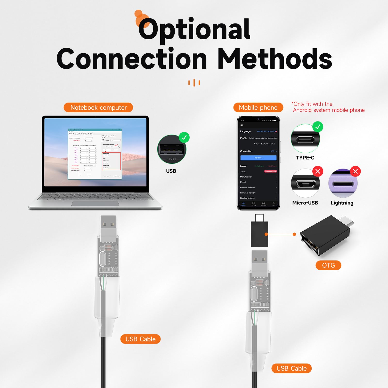 Bafang Beleuchtungsadapter Kabel - 8Fun Drive Lichtadapter Für E-Bike Beleuchtung