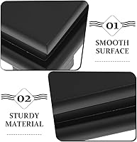 Vista 2 de Operitacx Base de exhibición de madera maciza de 5.90 pulgadas, soporte cuadrado para florero, planta, figura de Buda, soporte para tetera, pedestal