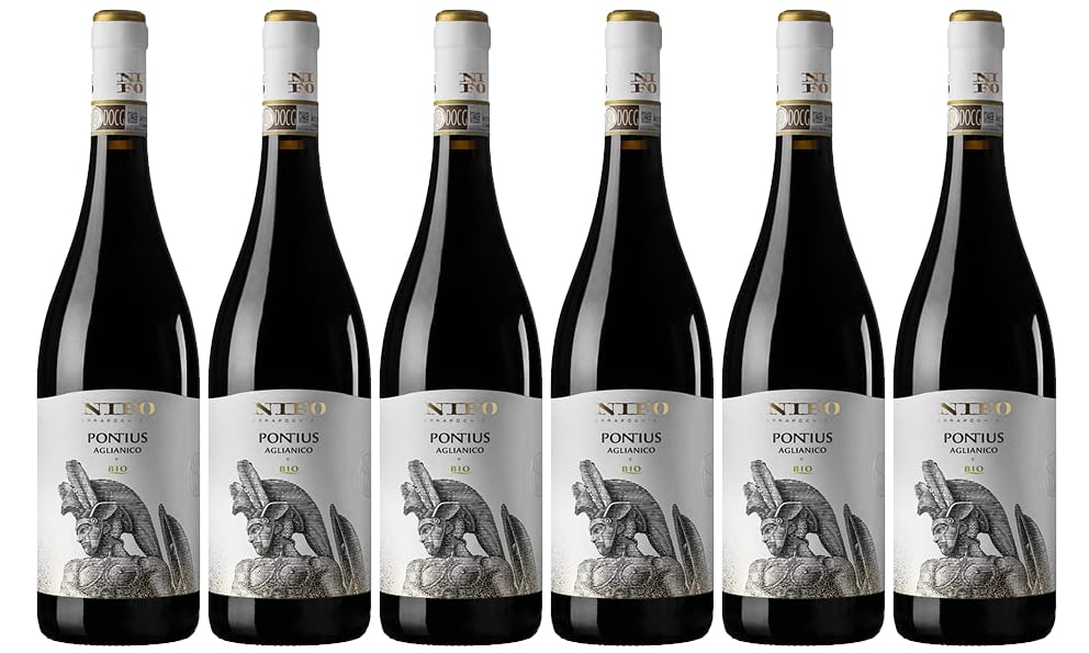 Pontius – Aglianico Del Taburno Rosso DOCG - Nifo Sarrapochiello - Vino Rosso (6 BT)