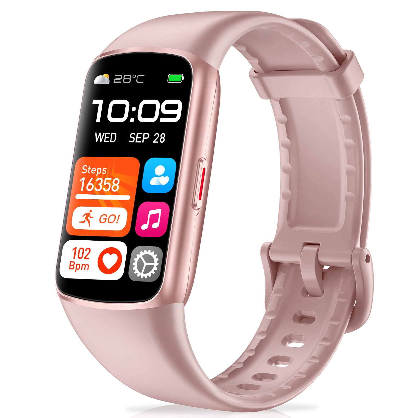 Fitness Tracker with 24/7 Heart Rate, Blood Oxygen, Sleep Tracker, 1.47''Waterproof Fitness Watch, Activity Tracker with Step Tracker for Women Men