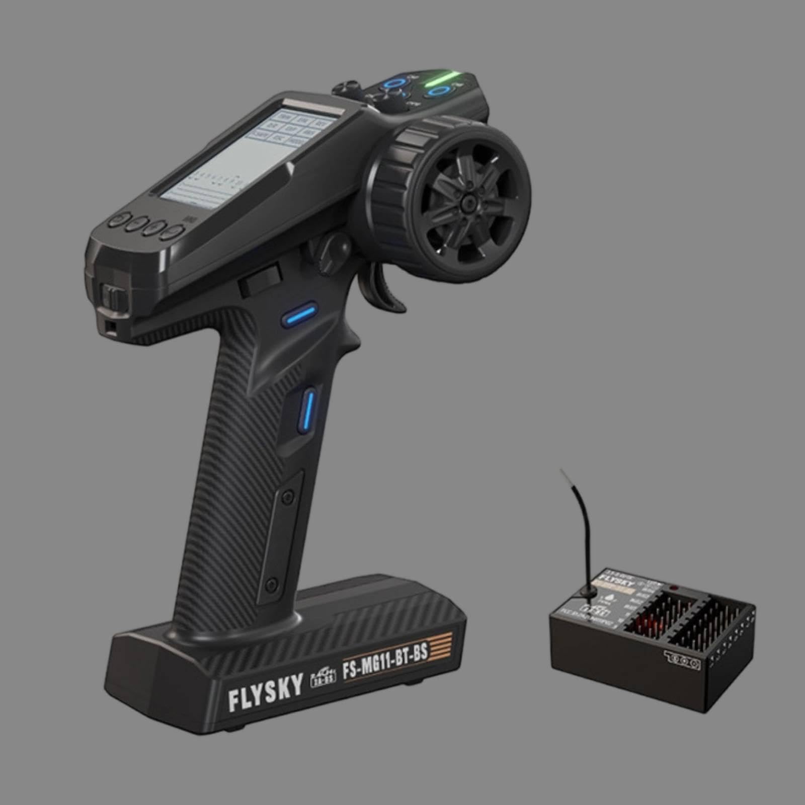 Colcolo Radiocomando a 2,4 GHz a 11 canali per Auto e Barche radiocomandate, Ideale per hobbisti Professionisti, con Elevate Prestazioni e Ricevitore Incluso.