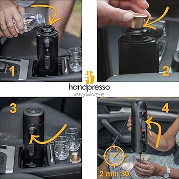 Handpresso - Ekspres do kawy nespresso kompatybilny 12V Auto