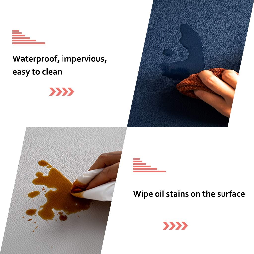 Placemats And Coaster Sets 6, Waterproof Non-Slip Place Mats Set Of 6 And Double Thickened Dining Table Mats - Image 5
