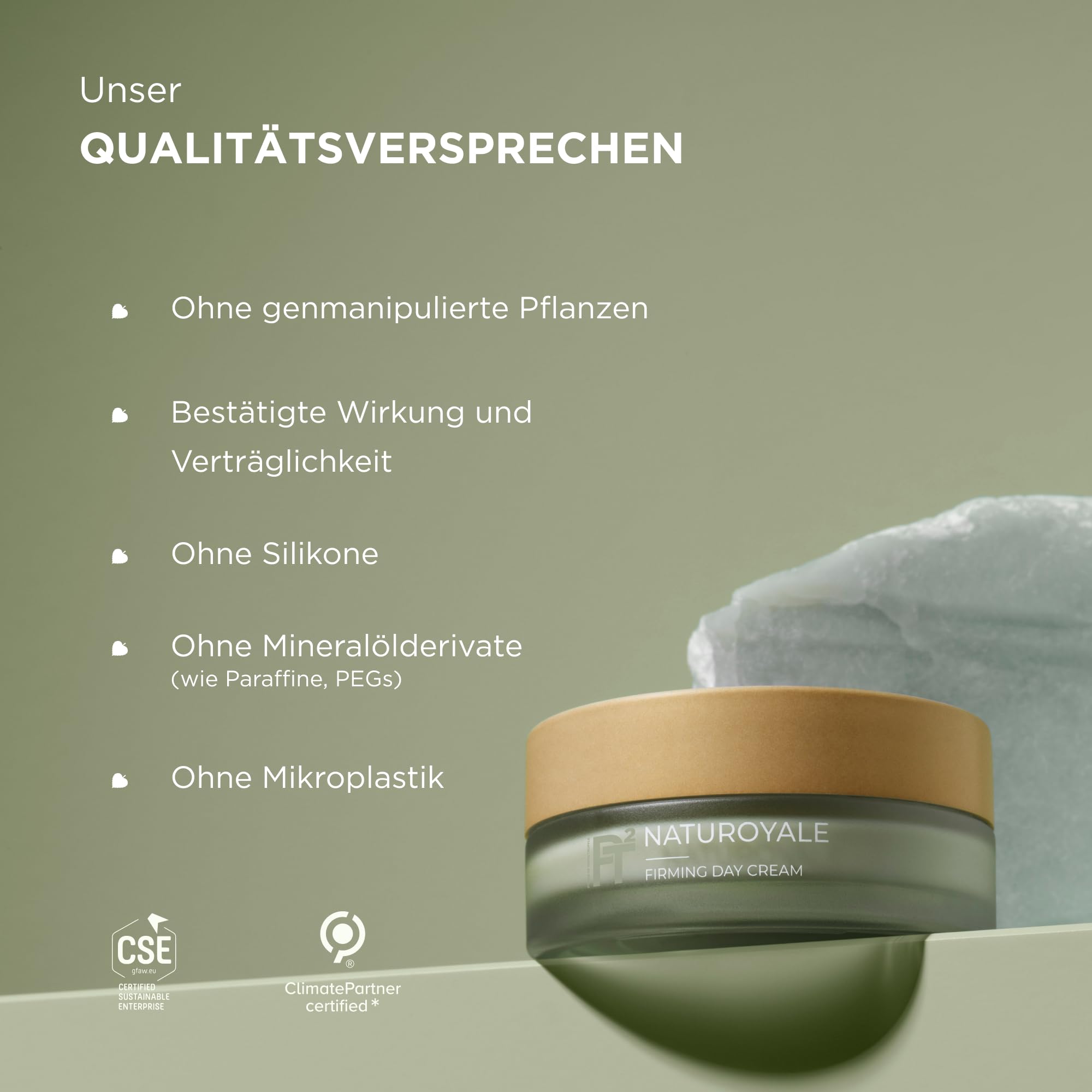 ANNEMARIE BÖRLIND NATUROYALE Firming Day Cream 50ml Für Reife Haut | Straffende Tagescreme, Anti-Aging, Feuchtigkeitspflege Gegen Falten, Zellerneuerung, Mit Parakresse, Mit weißem Trüffel