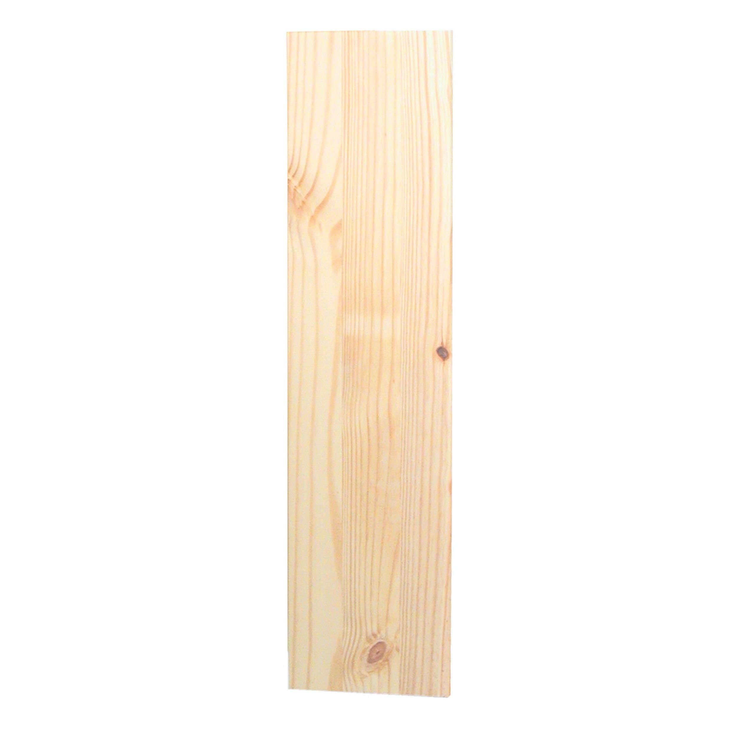 Core Products Chunky Laminated Shelf Board, 2.4cm Thick Pre-Sanded Pine Wood, 120cm