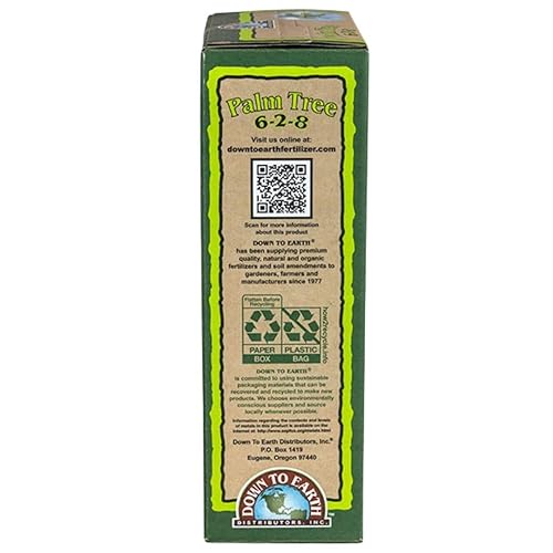 Miniatura 4 de Down To Earth All Natural Fertilizers Mezcla orgánica de palmera 6-2-8, 5 lb