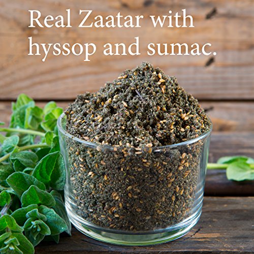 The Spice Way - Real Zaatar with Hyssop spice blend | 5 oz | (No Thyme that is used as an hyssop substitute). With sumac. No Additives, No Preservatives, (Za'atar/zatar/zahtar/zahatar/za atar)…