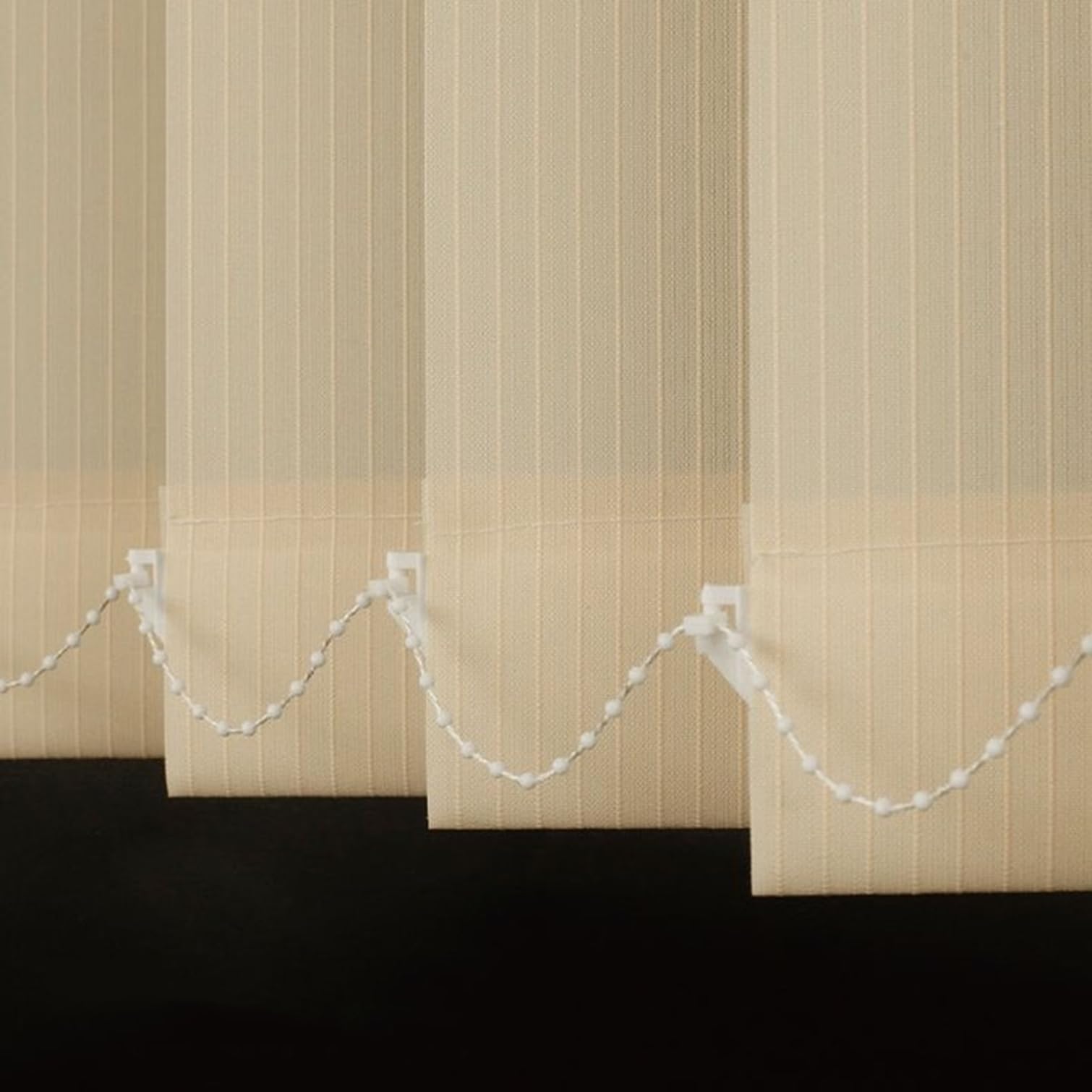 Cum - Tenda oscurante verticale 60% gialla, 98 mm, isolamento termico, protezione UV, divisorio scorrevole, per casa e ufficio (90 cm x 210 cm)