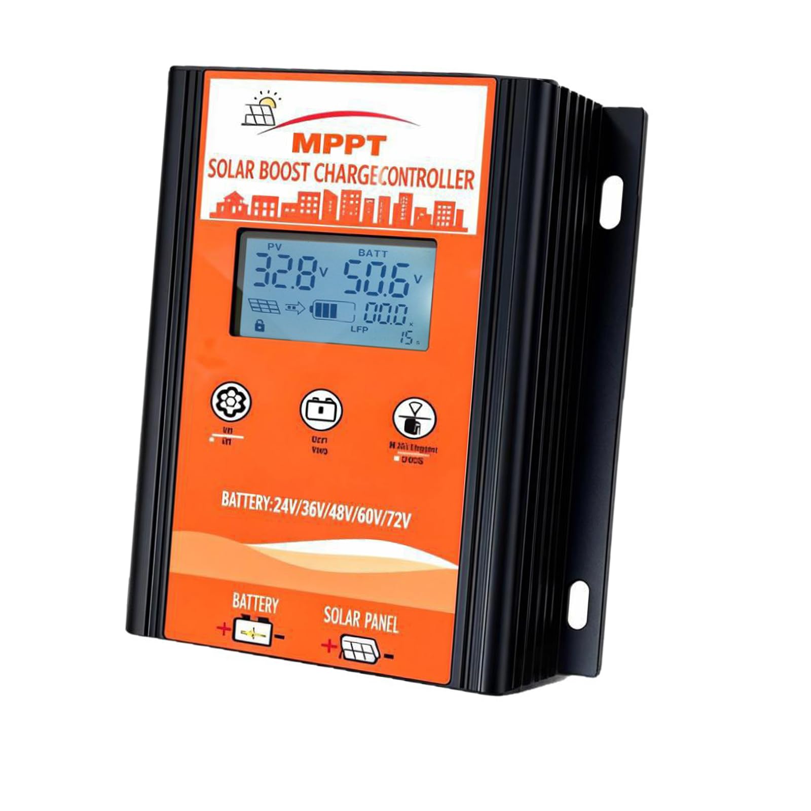 Gestore Solare MPPT con Attacco Rapido