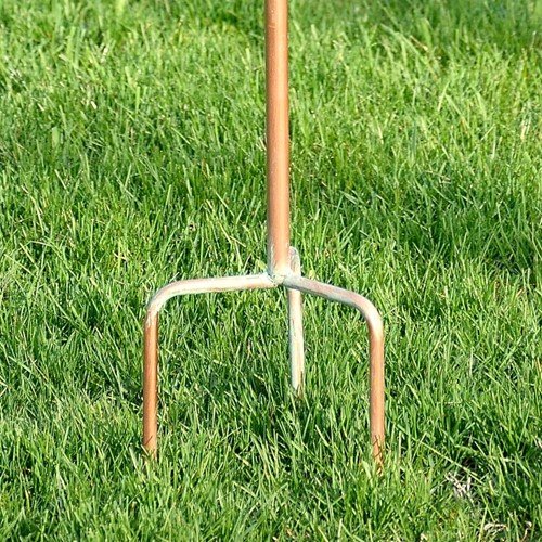 Copper Color Bird House Garden Stake With Ornate Style Roof (Set Of All 4 (1 Of Each)) #TOP6